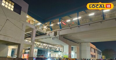 सज धज कर तैयार है पटना मेट्रो का मलाही पकड़ी मेट्रो स्टेशन, देखें खूबसूरत तस्वीर