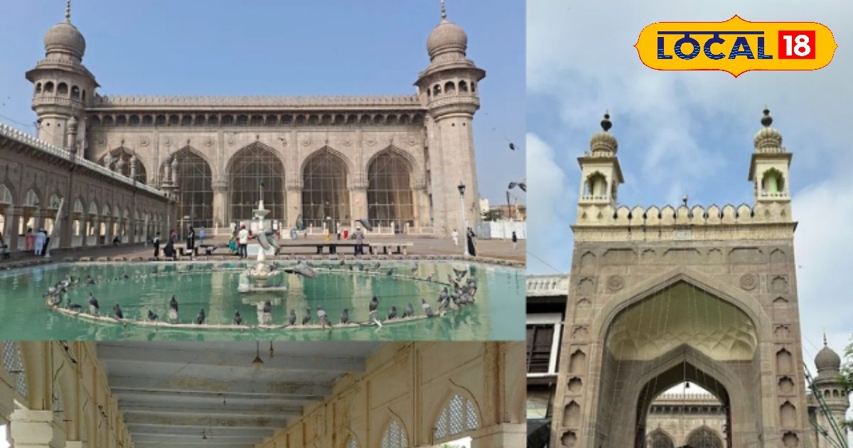 Dharohar: चारमीनार की छाया में बसी इतिहास की विरासत, मक्का मस्जिद में हैं कई निजामों के मकबरे