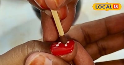 नेल आर्ट का तरीका