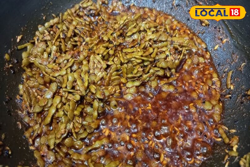 बबूल की फली की सब्जी बबूल की फली की सब्जी