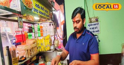 मशहूर पावभाजी तैयार करते रजत राठौर.