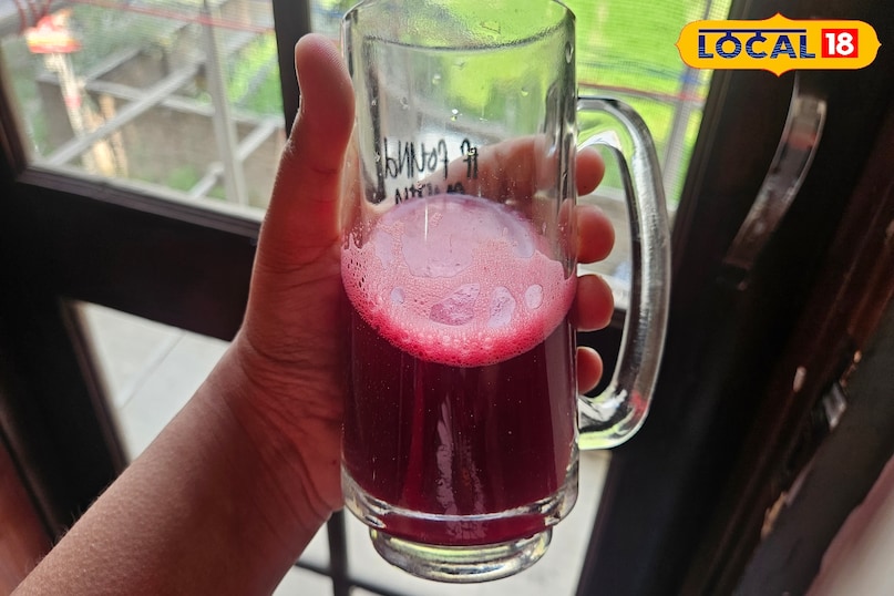 গ্রীষ্মে বিটরুট গাজরের রস