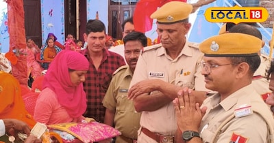 कोलवा पुलिसकर्मी और थानाधिकारी विवाह में 