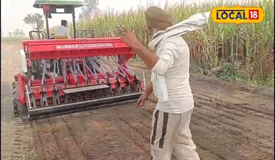 साठा धान की बुवाई।