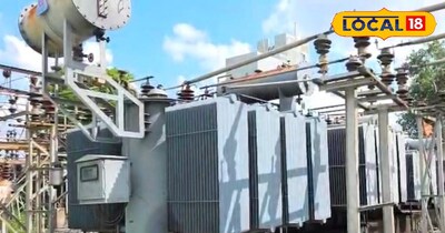 बिजली विभाग का ट्रांसफार्मर 