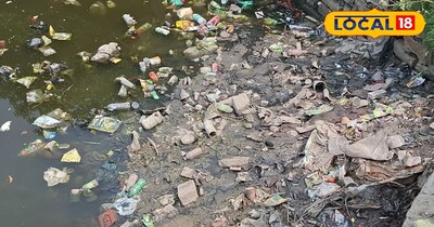 तालाब बना गंदगी का अड्डा