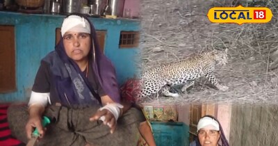 पैंथर से आमने-सामने भिड़ी महिला