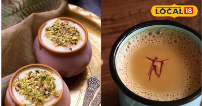 मटका कुल्फी और केसर चाय 