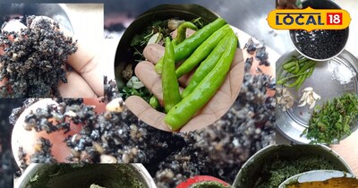 काला तिल की चटनी 