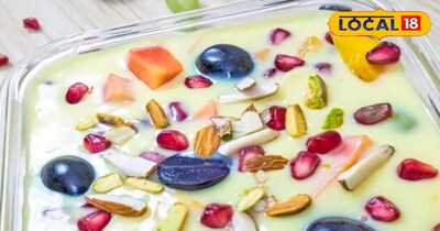 नवरात्रि में घर पर बनाएं फ्रूट कस्टर्ड