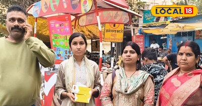 अपने परिवार के साथ पश्चिम चंपारण की भारती 