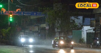 जबलपुर में बारिश.