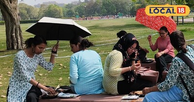 दिल्ली एनसीआर में हल्की धूप के बीच बूंदाबांदी