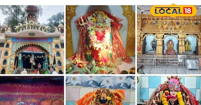 नवरात्रि पर रोजाना हजारों भक्त इन मंदिरों में पहुंच रहे हैं.
