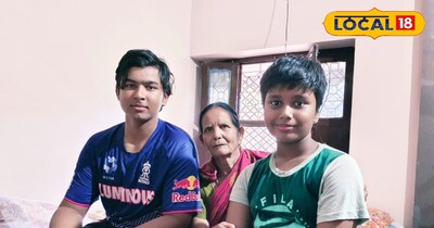 दादी के साथ वैभव 