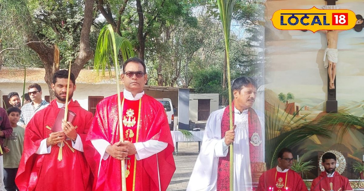 सिरोही में खजूर इतवार की धूम, खजूर की डालियों संग निकली भव्य शोभायात्रा, गूंजा आस्था और विश्वास का संदेश