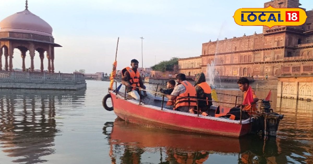 धौलपुर के मचकुंड में बड़ा बोटिंग का क्रेज, 108 मंदिरों के दर्शन संग सैर, सैलानियों की बढ़ी भीड़ और उत्साह