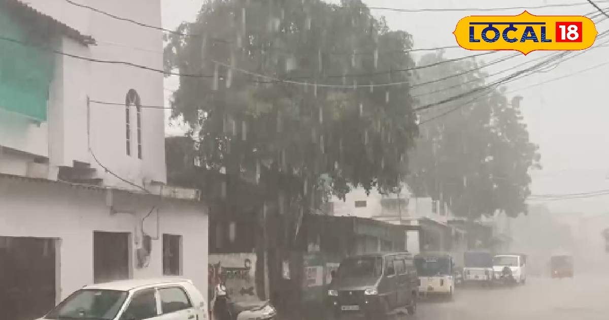 MP में ओले के साथ हुई तेज बारिश, आज ग्वालियर समेत 10 जिलों में येलो अलर्ट!