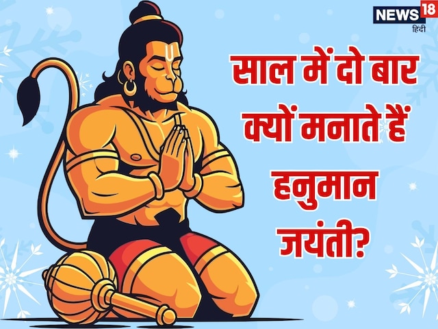 Hanuman Jayanti आज, जानें साल में 2 बार क्यों मनाया जाता है हनुमान जन्मोत्सव