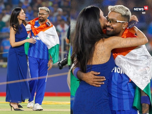 জয় উদযাপন করতে গিয়ে হার্দিক মাঠেই রোমান্টিক হয়ে ওঠেন, বান্ধবীর সঙ্গে মঞ্চে শুয়ে পড়েন।