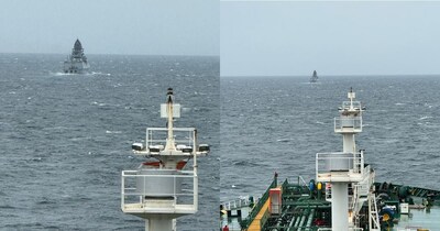 हॉरमुज़ में बढ़ा खतरा: भारतीय नौसेना की एस्कॉर्ट और गाइडेंस से सुरक्षित लौट रहा एनर्जी सप्लाई