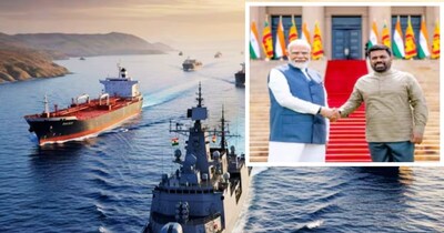 श्रीलंका की मदद को आए भारत-यूएई. 