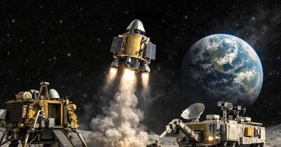 चांद से मिट्टी और पत्थर लाएगा भारत, चंद्रयान 4 का बड़ा प्लान (AI Photo)