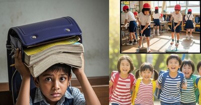 India vs Japan Education: जापानी स्कूल बचपन को नंबरों की होड़ से दूर रखते हैं, यहां झाड़ू लगाना भी शिक्षा का हिस्सा है