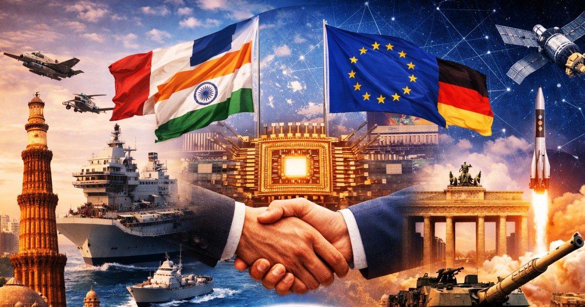 India-Europe Relations 2026: डिफेंस, ट्रेड और कूटनीति! भारत-यूरोप के बीच दोस्ती का नया दौर: क्या यह दुनिया की सबसे पावरफुल पार्टनरशिप बनेगी?