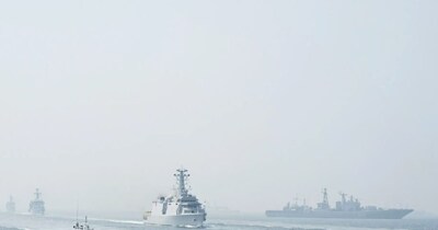 ओमान की खाड़ी में भारत ने तैनात क‍िए वॉरश‍िप. (ANI)