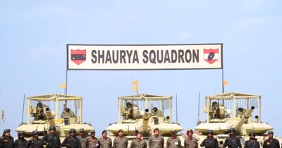 भारत के आर्मड रेज‍िमेंट को ड्रोन से लैस क‍िया गया.