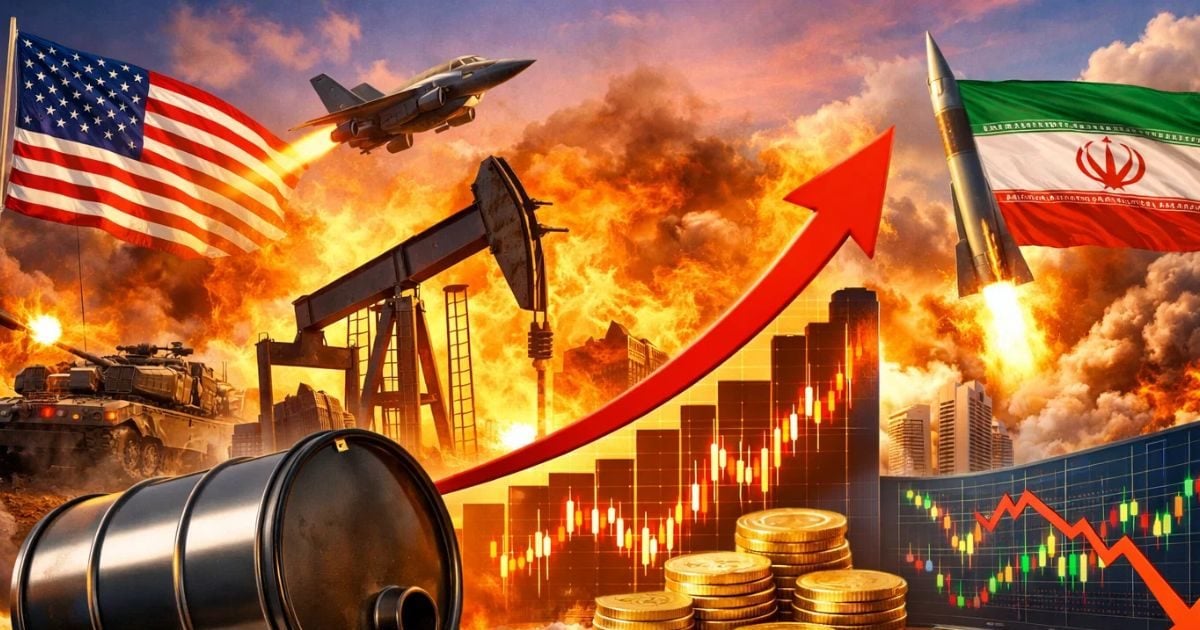 US-Iran जंग से उछला क्रूड ऑयल, महंगाई का खतरा बढ़ा, निवेशकों की बढ़ी चिंता