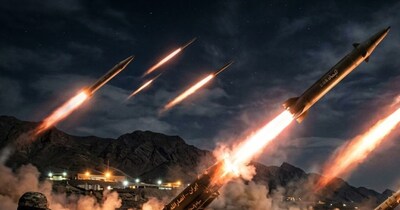 ईरान की सुपरहैवी मिसाइलों ने इजरायल-US को किया बेहाल (AI Photo)