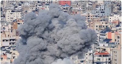 अमेरिकी-इजरायली हमले के जवाब में ईरान भी लगातार ड्रोन अटैक कर रहा है. (रॉयटर्स)