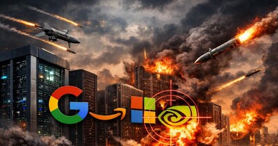 ईरान ने गूगल, माइक्रोसॉफ्ट और एनवीडिया को बताया 'जायज निशाना'! (AI से बनाई प्रतीकात्मक तस्वीर)