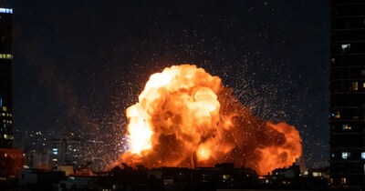 ईरान के सीक्रेट स्पेस सेंटर पर इजरायल का हमला. (Photo : IDF)