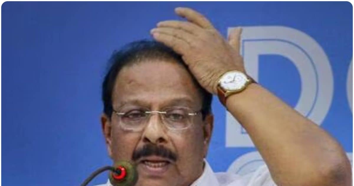 'कन्नूर मेरे दिल का खून', भावुक पोस्ट में छलका सांसद सुधाकरन का दर्द, केरल चुनाव से पहले कांग्रेस में रार