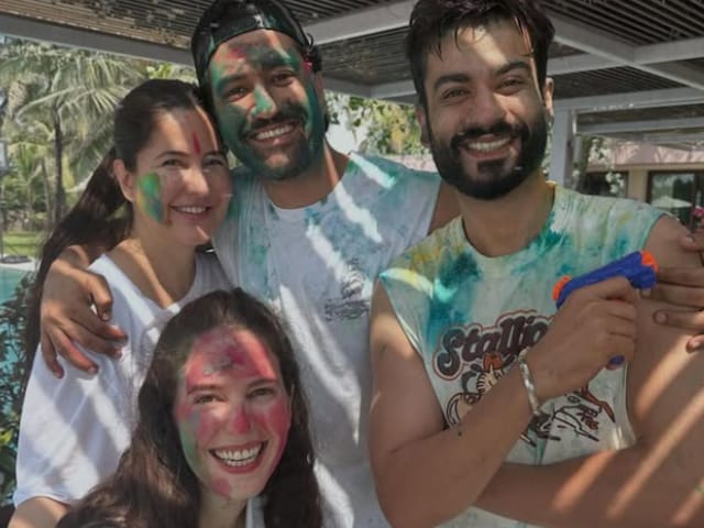 मां बनने के बाद कैटरीना पहली होली, पति संग की खूब मस्ती, शेयर की प्यारी फोटो