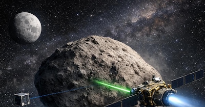 क्या एस्टेरॉयड का वजन तय करेगा मानव सभ्यता का भविष्य? (AI Photo)