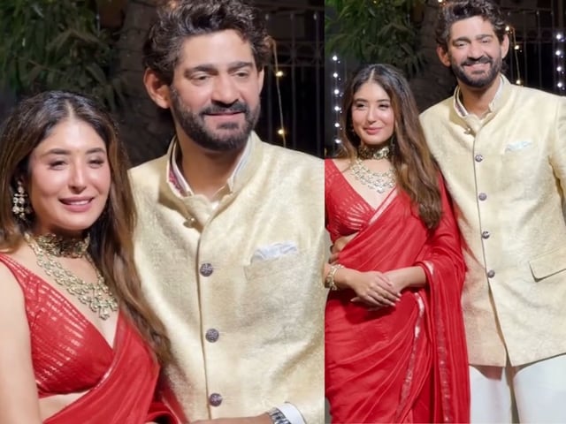 लाल साड़ी पहन दुल्हन बनीं कृतिका कामरा, गौरव कपूर संग की इंटीमेट वेडिंग