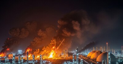 विभिन्न देशों में ऊर्जा केंद्रों को हुए नुकसान का विवरण डराने वाला है. (Photo : AI)