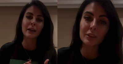 मंदाना करीमी वीडियो शेयर कर कहा कि वह भारत छोड़ रही हैं. 