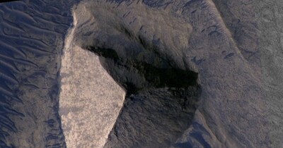 करोड़ों साल पुरानी है मंगल ग्रह की यह रहस्यमय आकृति (Image : NASA/JPL-Caltech/UArizona)