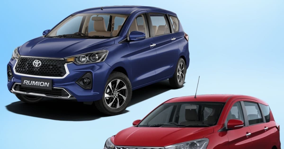 Maruti Ertiga vs Toyota Rumion: Which 7-seater MPV has more power? Maruti Ertiga vs Toyota Rumion: Which 7-seater MPV has more power?