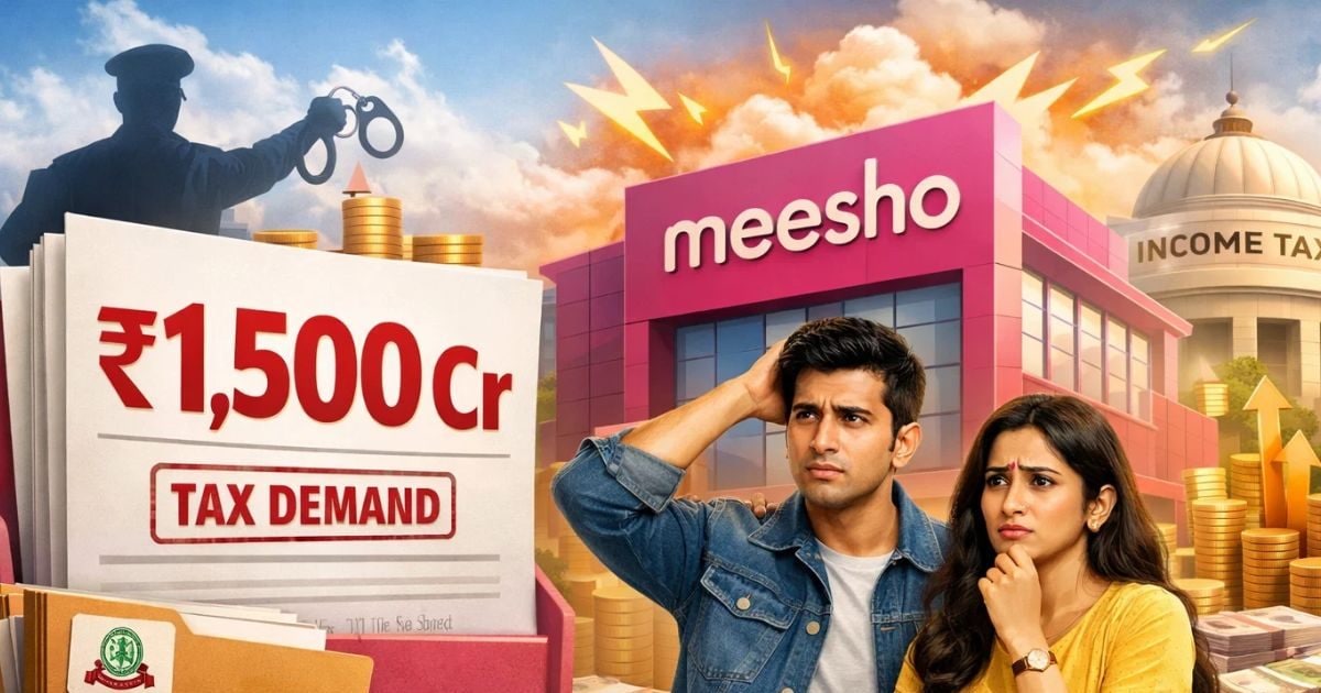 ई-कॉमर्स कंपनी मीशो को टैक्स विभाग का बड़ा झटका, दिया 1500 करोड़ का टैक्स नोटिस, कंपनी ने दी चुनौती