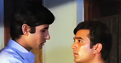 नई दिल्ली. 70 का दशक बॉलीवुड के इतिहास में किसी रोमांचक फिल्म की स्क्रिप्ट से कम नहीं था. एक तरफ बॉलीवुड के पहले सुपरस्टार राजेश खन्ना का जादू था, जिनके आगे बड़े-बड़े सेलिब्रिटी भी सिर झुकाते थे तो दूसरी तरफ वह लंबा-चौड़ा नौजवान था, जिसने अपने शुरुआती दिनों में 12 फ्लॉप फिल्में झेली थीं. लेकिन 1973 और 1978 के बीच कुछ ऐसा हुआ कि राजेश खन्ना को सच में अपना स्टारडम खोने का डर सताने लगा.