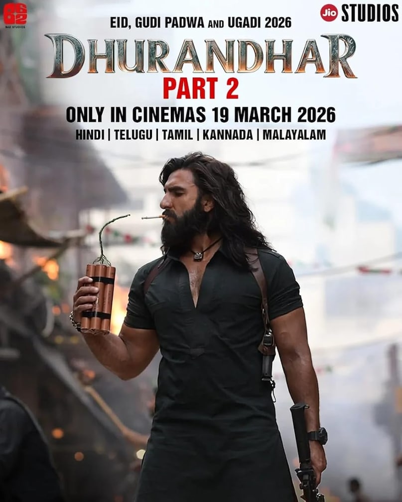 4 important facts about Dhurandhar 2, Dhurandhar 2, Ranveer Singh, Dhurandhar 2 Release Date, Dhurandhar 2 Advance Box Office collection, धुरंधर 2 के बारे में 4 महत्वपूर्ण तथ्य, धुरंधर 2, रणवीर सिंह, धुरंधर 2 रिलीज की तारीख, धुरंधर 2 एडवांस बॉक्स ऑफिस कलेक्शन