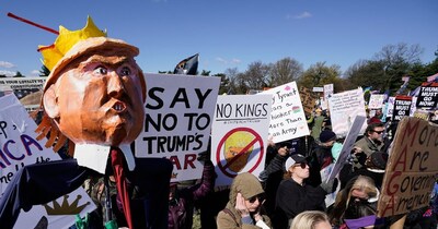 अमेरिका में नो-किंग्स रैली