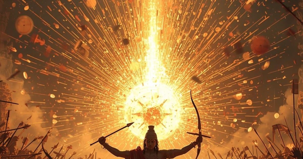 महाभारत: अश्वत्थामा ने चलाया नारायणास्त्र, जो क्लस्टर बम-मिसाइल से भी था घातक!