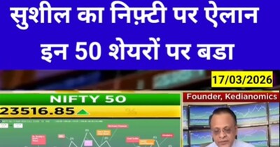 सुशील केडिया ने निफ्टी को लेकर नया दावा किया है. (Image:News18)
